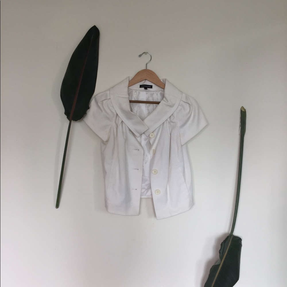 EXPRESS studio white jacket